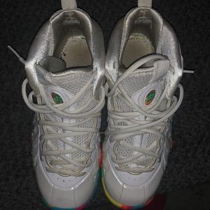 Foamposite Ones White Fruity Pebbles